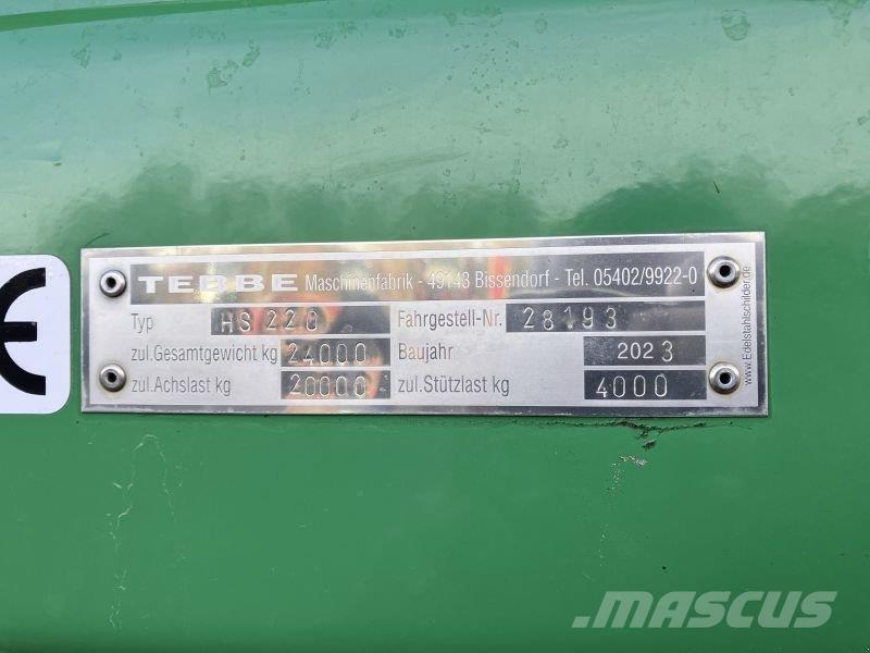 Tebbe HS 220 Trosilniki gnoja
