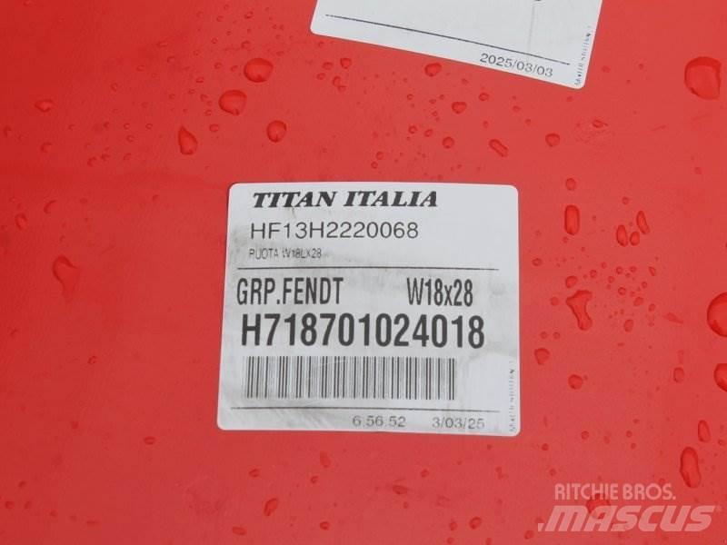 Titan W 18x28 Gume, kolesa in platišča