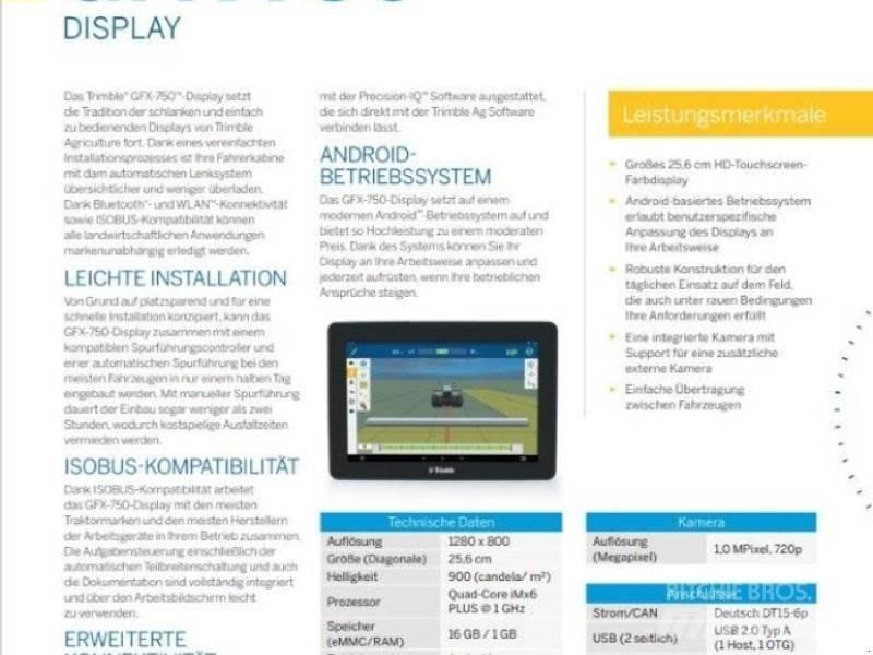 Trimble GFX 750 Drugi kmetijski stroji