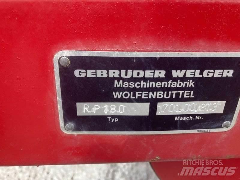 Welger RP 180 Balirke (okrogle bale)