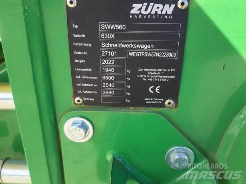 Zürn SWW 560 Rezalne glave za kombajne
