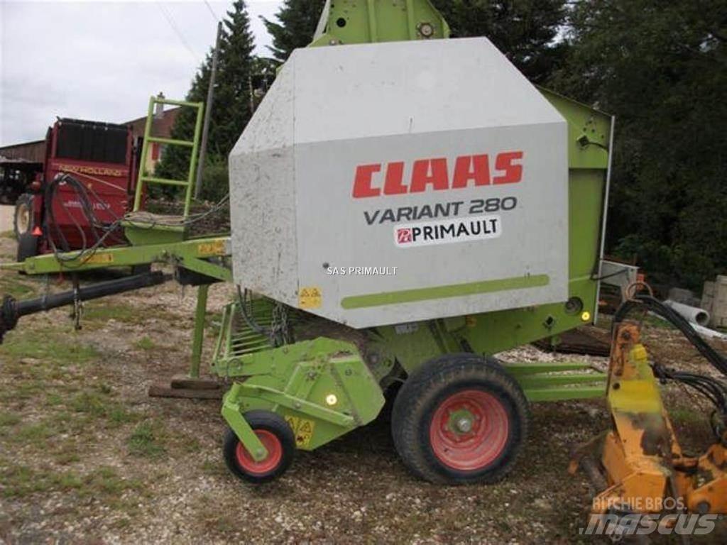 CLAAS VARIANT 280 Balirke (okrogle bale)
