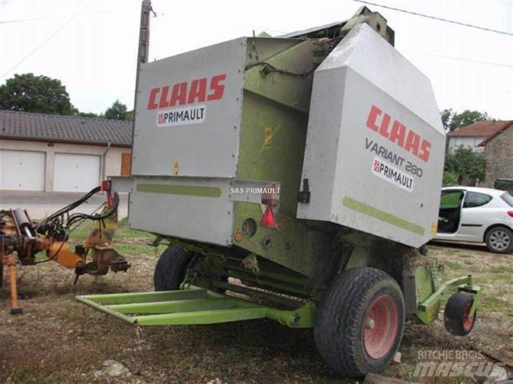CLAAS VARIANT 280 Balirke (okrogle bale)