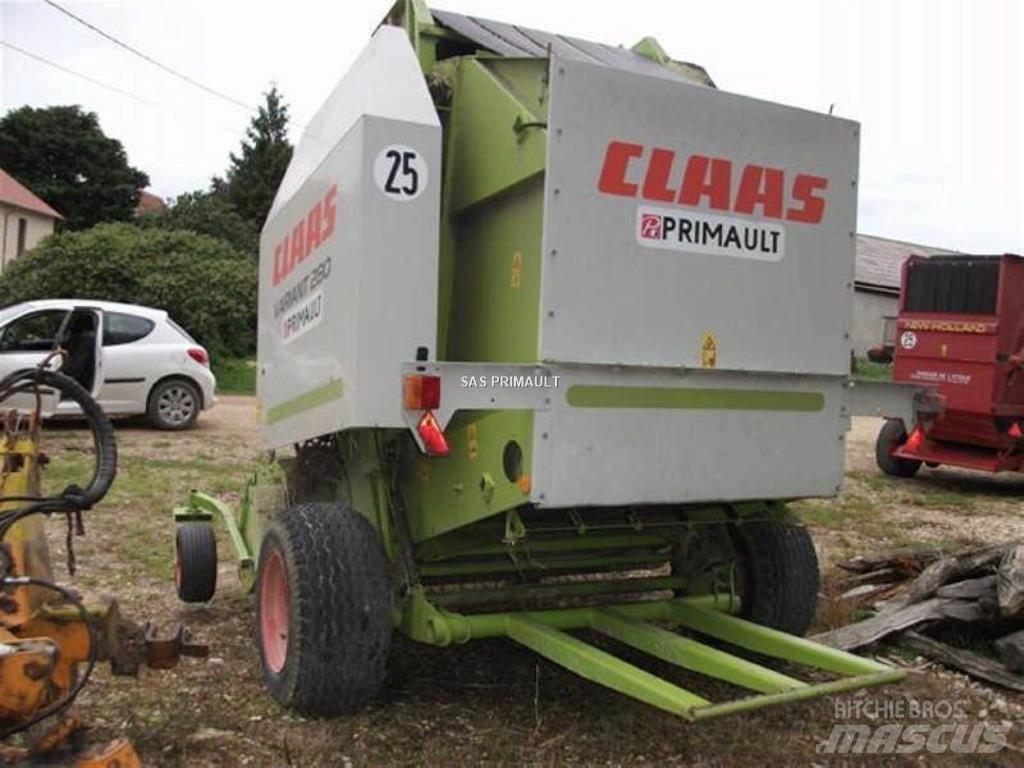 CLAAS VARIANT 280 Balirke (okrogle bale)