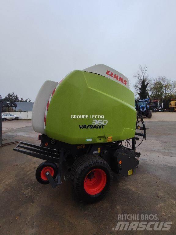 CLAAS Variant 360 Balirke (okrogle bale)