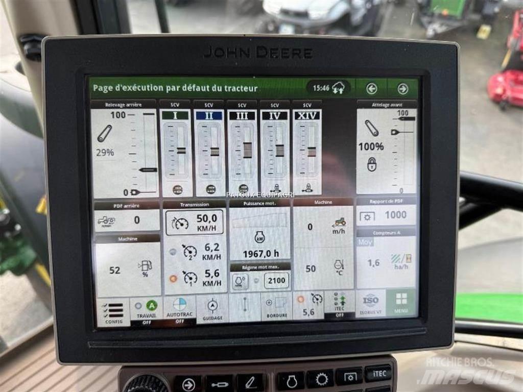 John Deere 6195R Traktorji