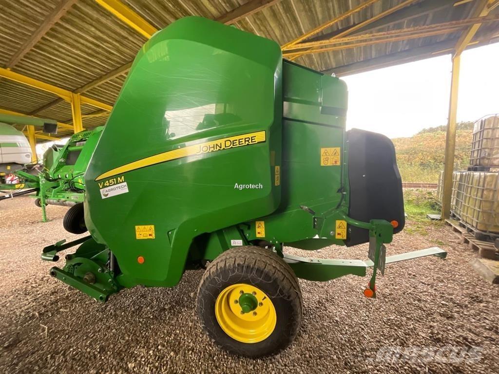 John Deere V451M Balirke (okrogle bale)