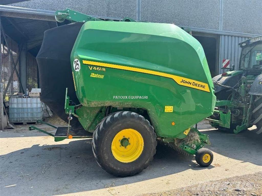 John Deere V461R Balirke (okrogle bale)
