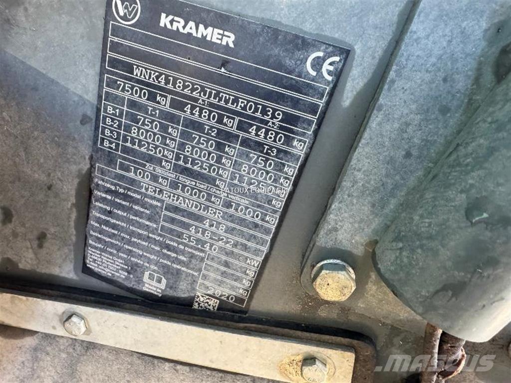 Kramer KT276 Kmetijski teleskopski nakladalci