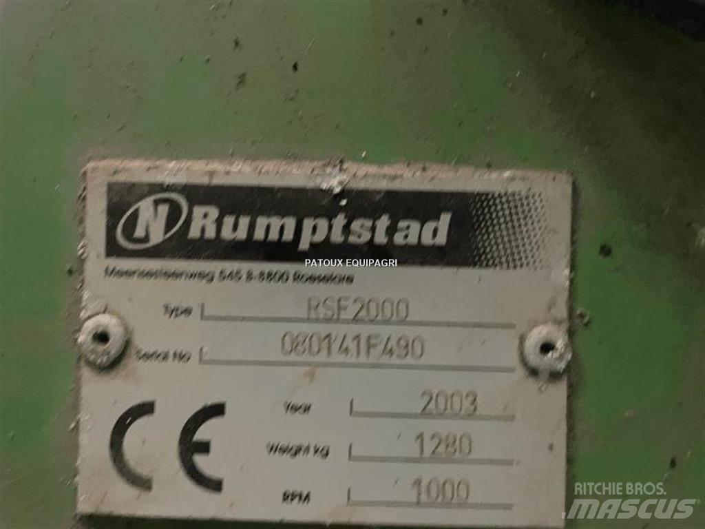 Rumpstad RSF2000 Rotacijske brane in multikultivatorji