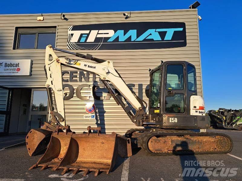 Bobcat E50 Mini bagri <7t