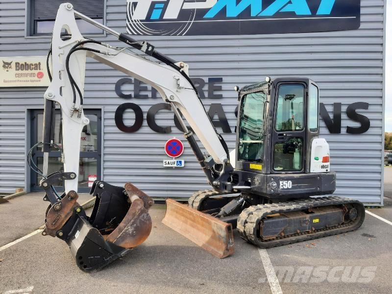 Bobcat E50 Mini bagri <7t