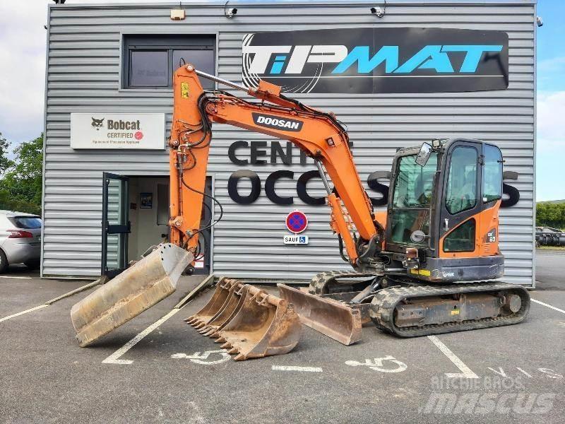 Doosan DX63-3 Mini bagri <7t