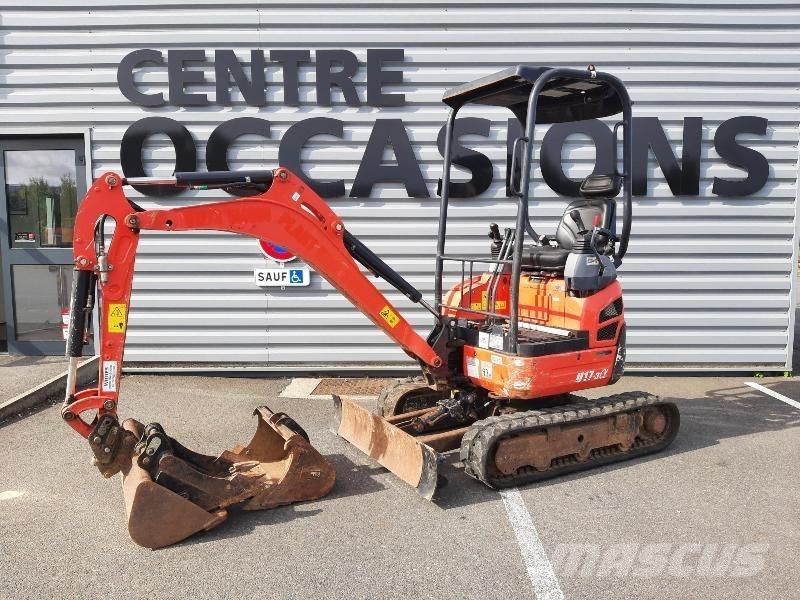 Kubota U17-3A Mini bagri <7t