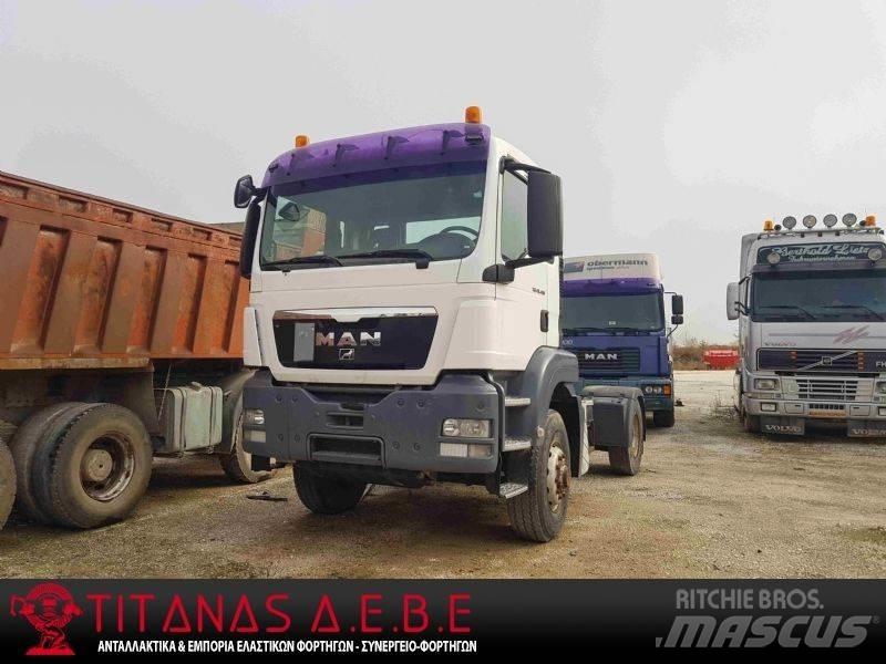 MAN 09 TGS 18.400 4X4 Vlačilci