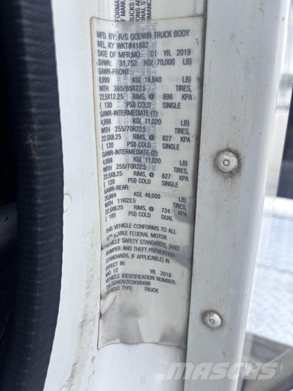 Freightliner 122SD Kiper tovornjaki