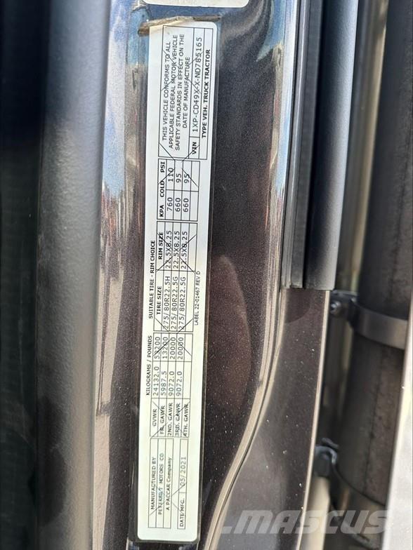 Peterbilt 567 Vlačilci