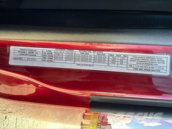 Peterbilt 579 Vlačilci