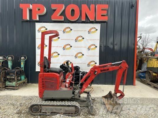 Bobcat E08 à 9900€ HT Mini bagri <7t