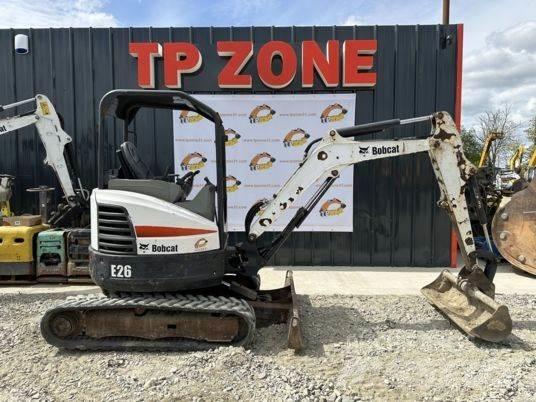 Bobcat E26 Canopy Mini bagri <7t
