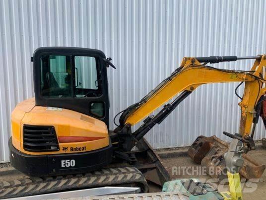 Bobcat E50EM Mini bagri <7t
