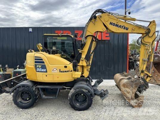 Komatsu PW98MR-10 Bagri na kolesih
