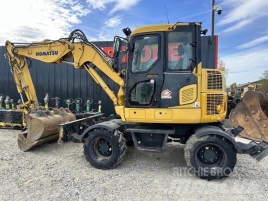 Komatsu PW98MR-10 Bagri na kolesih
