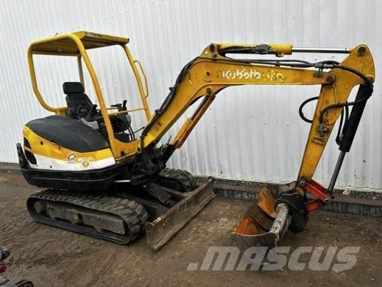 Kubota KX61-3 Canopy Mini bagri <7t