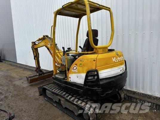Kubota KX61-3 Canopy Mini bagri <7t
