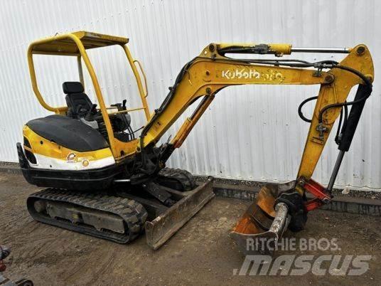 Kubota KX61-3 Canopy Mini bagri <7t