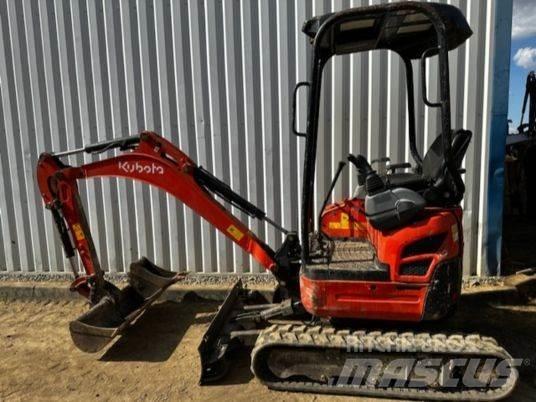 Kubota U17-3 ALPHA Mini bagri <7t