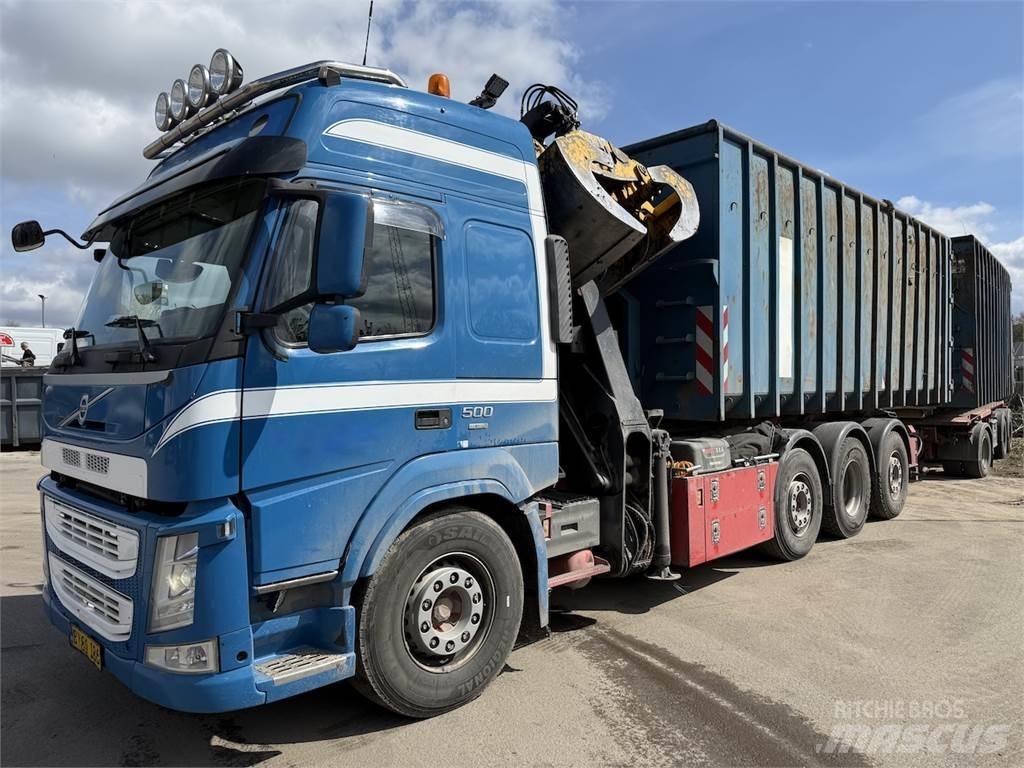 Volvo FM450 Razstavljivi tovornjaki z žičnimi dvigali