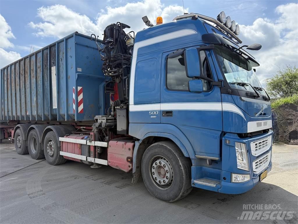 Volvo FM450 Razstavljivi tovornjaki z žičnimi dvigali