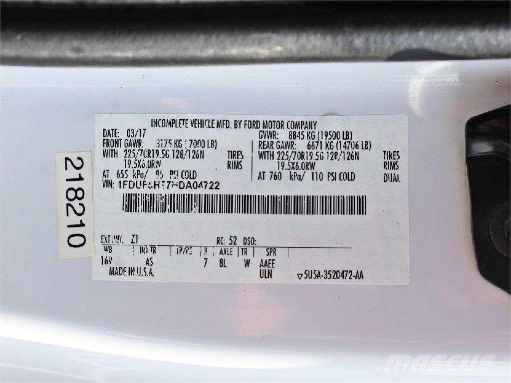 Ford F550 Avtokošare