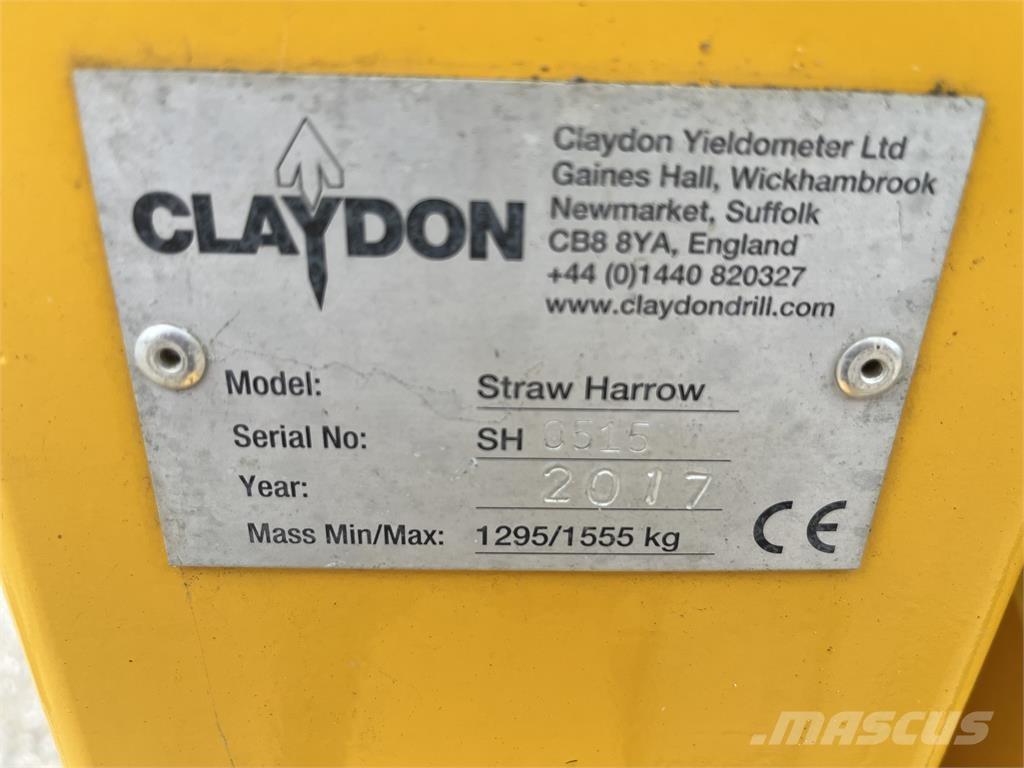 Claydon HARROW Kultivatorji