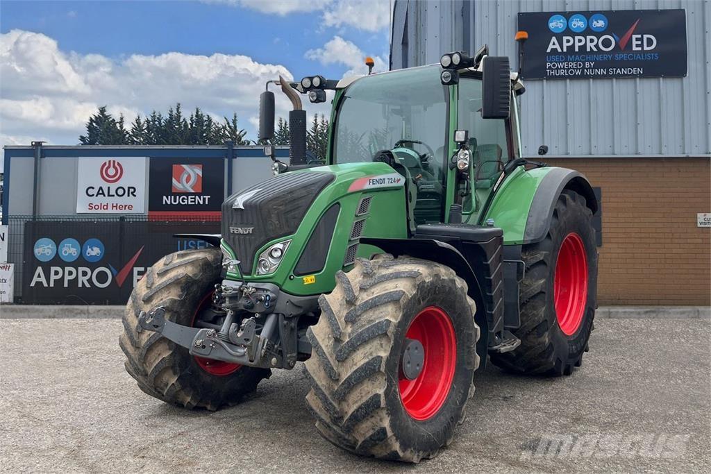 Fendt 724 Traktorji