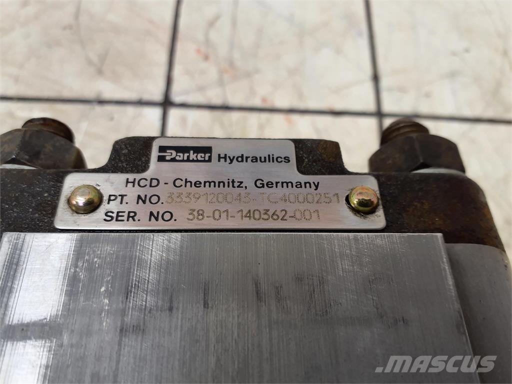  CT2 Dual gear pump Rezervni deli in oprema za dvigala