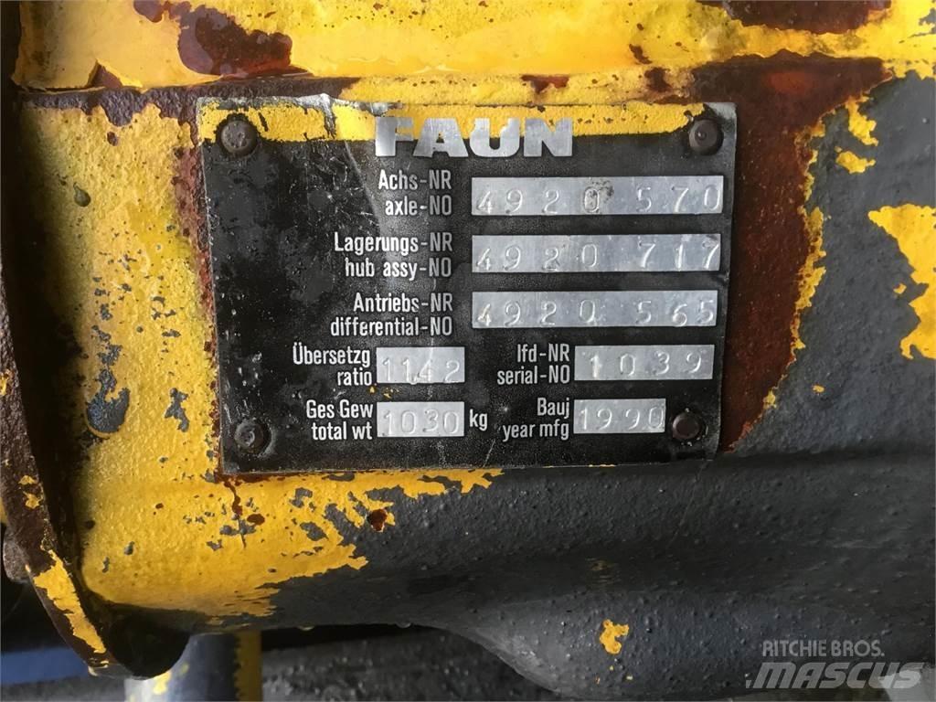 Faun RTF 50-3 axle 1 Osi