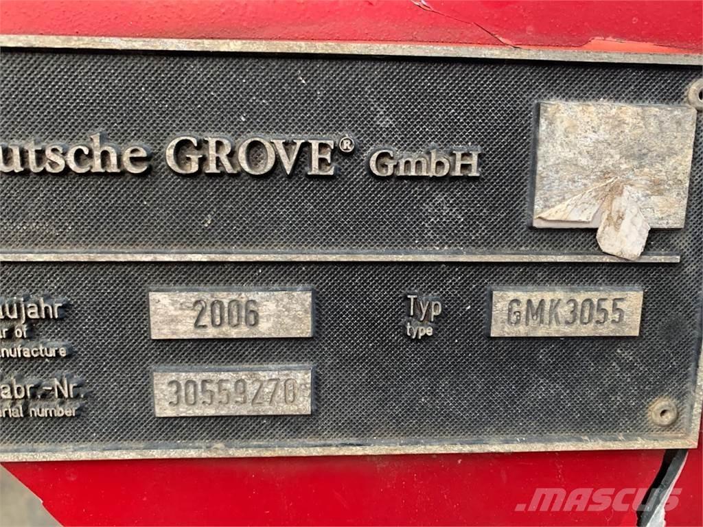 Grove GMK 3055 Rabljeni žerjavi za vsak teren