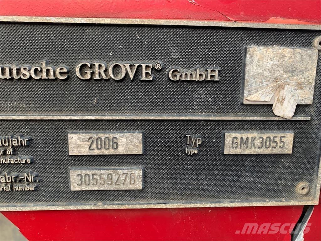 Grove GMK 3055 Rabljeni žerjavi za vsak teren