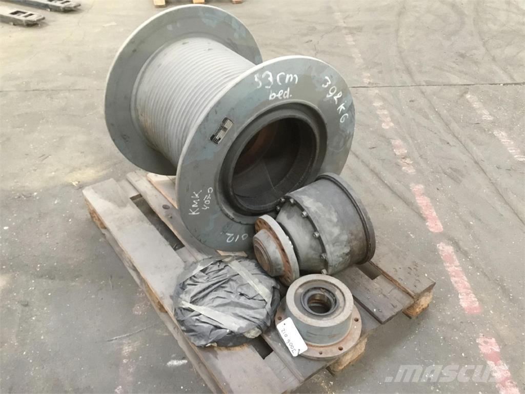 Krupp KMK 4070 winch Rezervni deli in oprema za dvigala