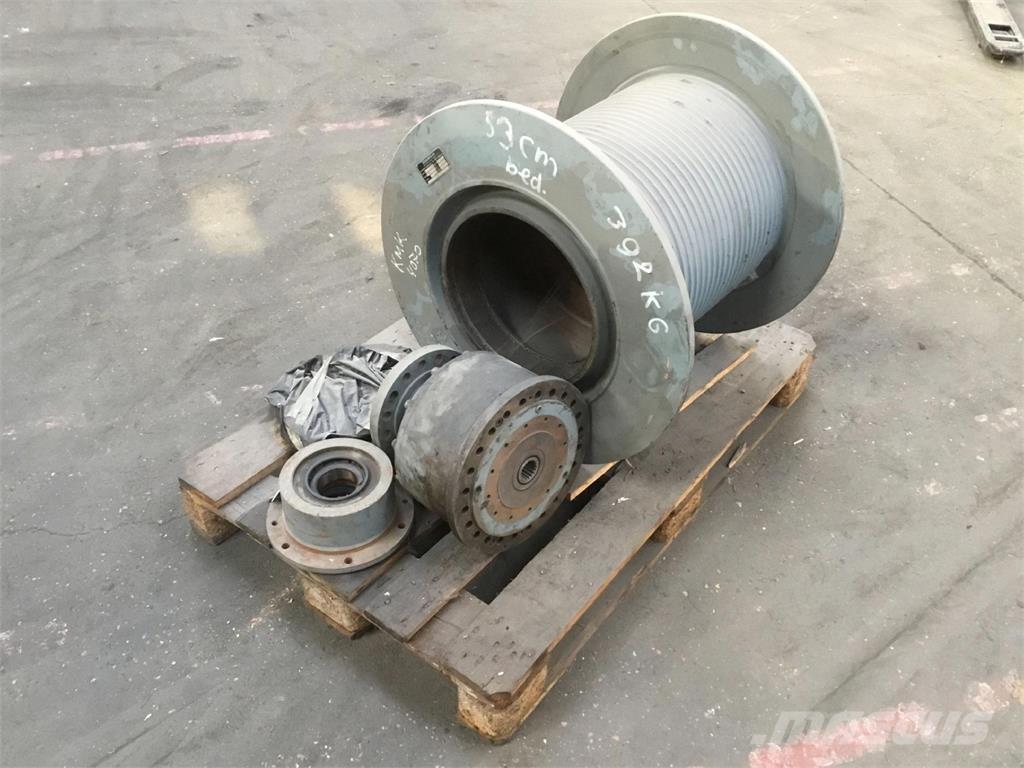 Krupp KMK 4070 winch Rezervni deli in oprema za dvigala