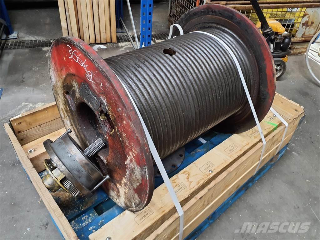 Krupp KMK 4070 winch Rezervni deli in oprema za dvigala
