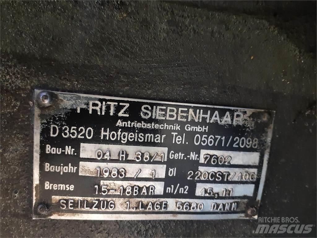 Krupp KMK 4070 winch Rezervni deli in oprema za dvigala