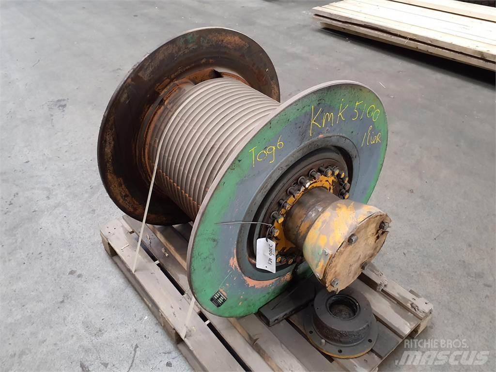 Krupp KMK 5100 winch Rezervni deli in oprema za dvigala