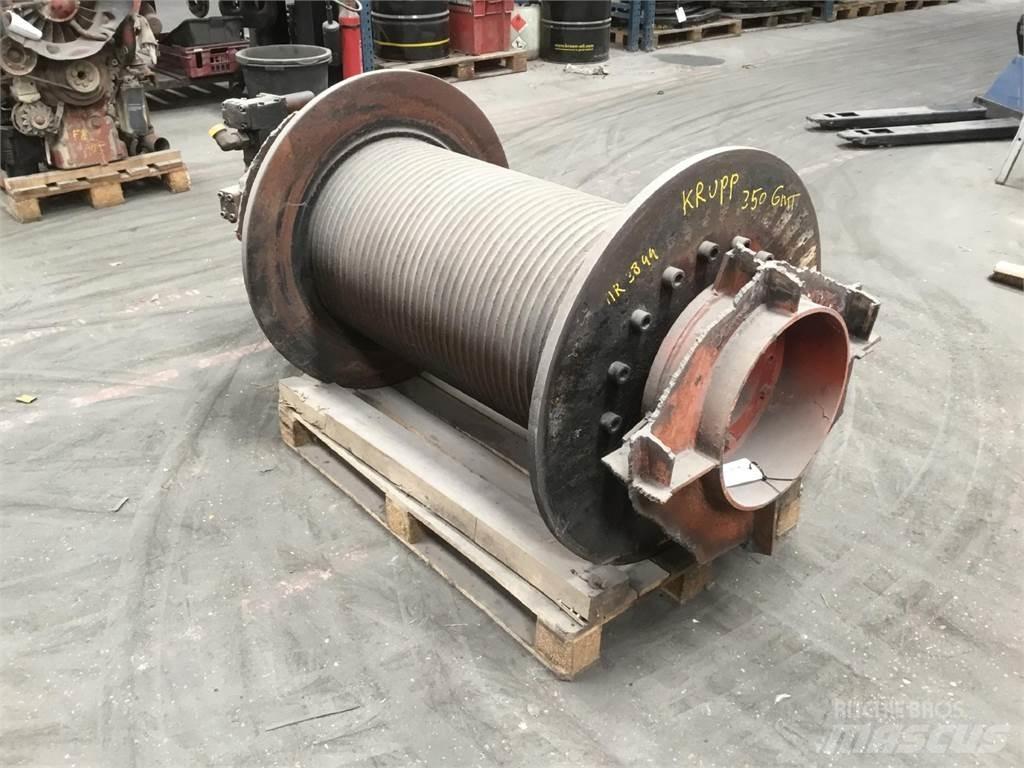 Krupp KMK 8350 winch Rezervni deli in oprema za dvigala