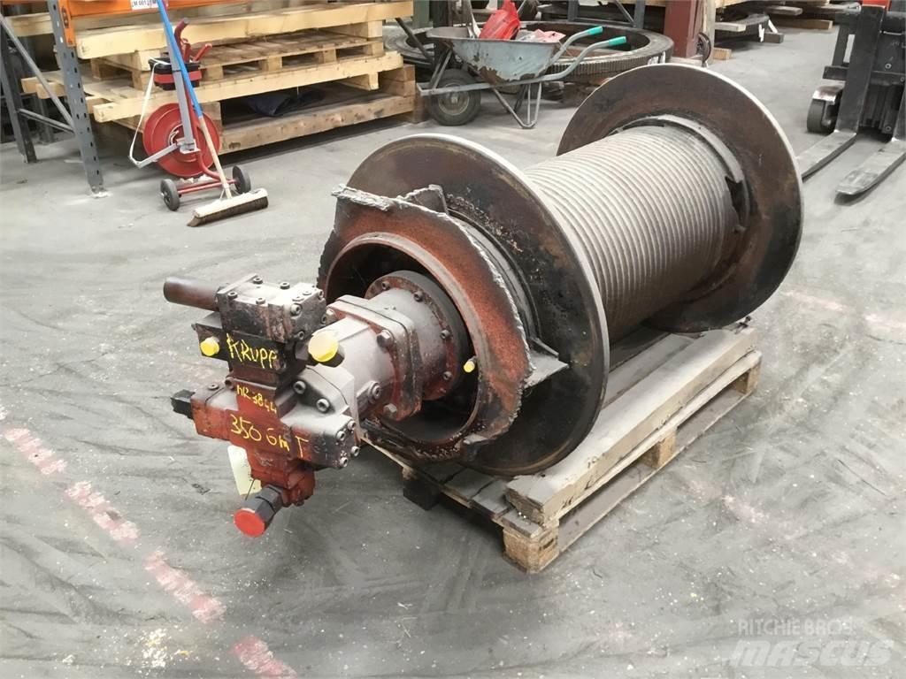 Krupp KMK 8350 winch Rezervni deli in oprema za dvigala