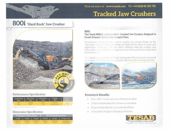 Tesab 800i Drobilci