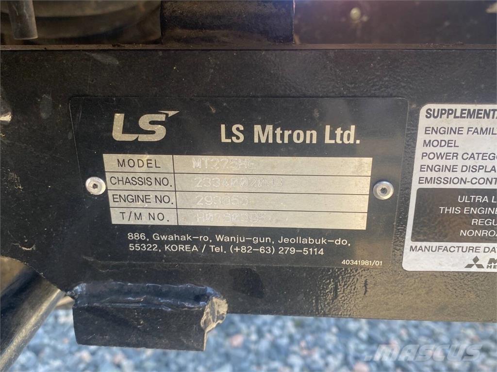 LS MT225E Gradbeništvo - drugo