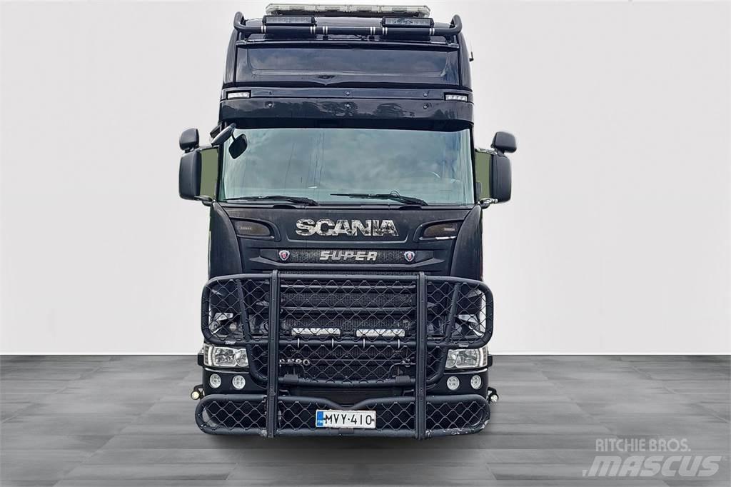 Scania R580 Tovornjaki zabojniki